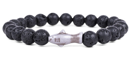 SHARK | Lava Stone Voyage Bracelet
