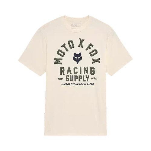 FOX | Local Racer S/S Premium Tee | Off White