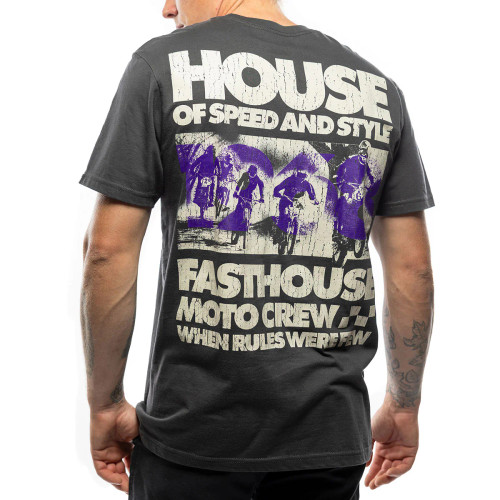 FASTHOUSE | The House S/S Tee | Graphite Black