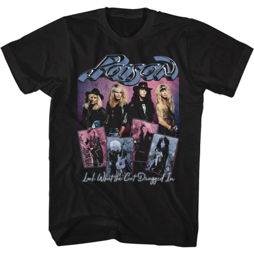POISON | Look What... S/S Tee | Black