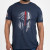 GRUNT STYLE | Red Line Spartan S/S Tee | Midnight Navy