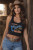 Rodeo Coors Crop Tank | Black