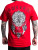 SULLEN | Harper Badge S/S Standard Tee | Red