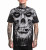 AFFLICTION | Misfits Skully S/S Tee | Black Lava Wash