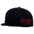 METAL MULISHA | Grunge Flex Hat | Black/Red