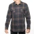 FASTHOUSE | Saturday Night Special Flannel | Navy/Brown