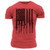 GRUNT STYLE | R.E.D. Rifle Flag S/S Tee | Heather Red