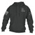 Grunt Style | This We'll Defend Pullover Hoodie | Dark Heather Grey