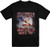 LED ZEPPELIN | USA 77 w/Flag S/S Tee | Black
