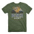 BUSCH LIGHT | Deer Label S/S Tee | Heather Military Green
