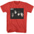 KISS | Halftone Photo Tee | Heather Red