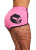 PINKY STAR | Kiss Of Death Shorts | Pink/Black