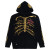 METAL MULISHA | Skeleton Hoodie | Black