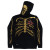 METAL MULISHA | Skeleton Hoodie | Black