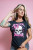 BEAUTIFUL DISASTER | Skull Candy Scoop Tee | BLACK