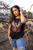 BEAUTIFUL DISASTER | Phoenix 6 Scoop Tee | BLACK