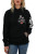 Beautiful Disaster | Badge Of Honor Pullover Hoodie | Black