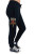 Beautiful Disaster | Silent Strength Sweatpant | Black