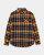 CAT | Flannel Shirt | Navy/Burnt Ochre