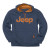 JEEP | Vintage Logo P/O Hoodie | Washed Blue