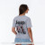 JEEP | USA Legend S/S Tee | Heather Gray