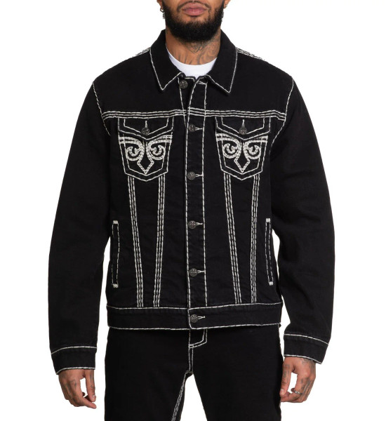 AFFLICTION | Denim Jacket | BLACK