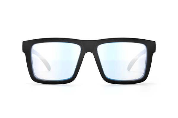 HEATWAVE | XL Vise | Blue Light Blocking Lens/Black Frame