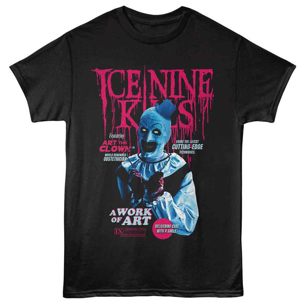 ICE NINE KILLS | Ink Terrifier Cutting Edge S/S Tee | Black