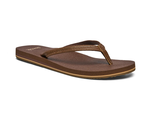 SANUK | W Yoga Joy II Sandal | Pinecone Woven