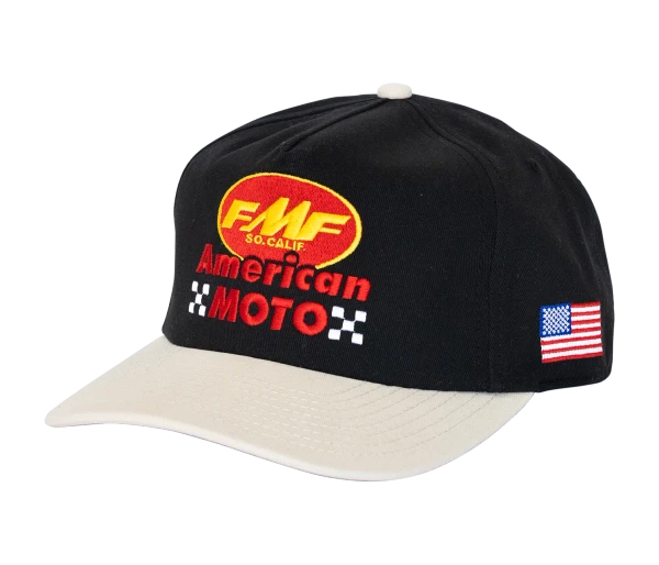 FMF | American Moto Snapback Hat | Black