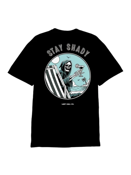 LAST CALL CO | Stay Shady S/S Tee | Black