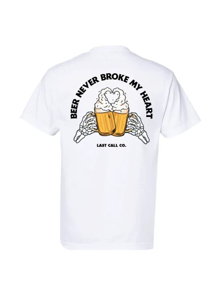 LAST CALL CO | Beer Never S/S Tee | White