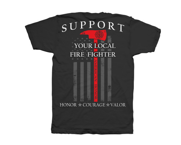 OUTLAW THREADZ | Thin Red Line S/S Tee
