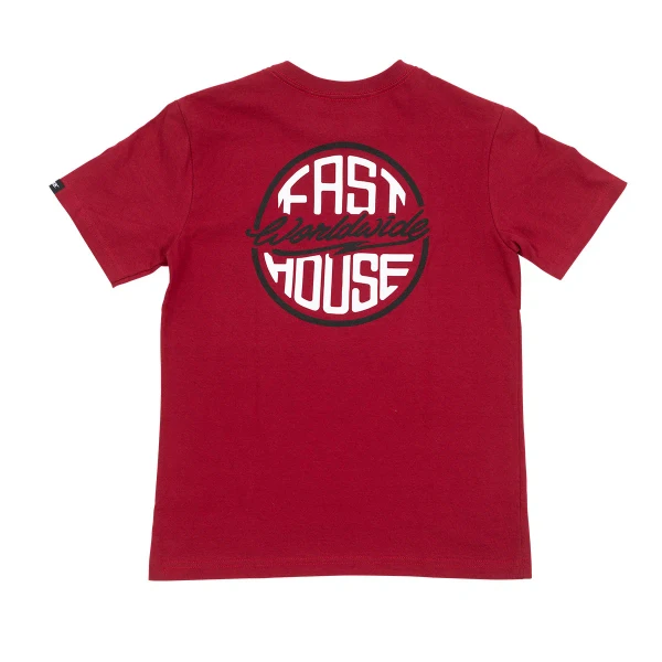FASTHOUSE | Youth Squall S/S Tee | Cardinal