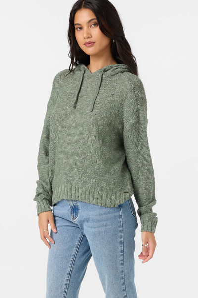 O'NEILL | Jayne Solid Long Sleeve Sweater | Sea Spray
