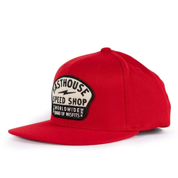 FASTHOUSE | Vault 110 Snapback Hat | Red
