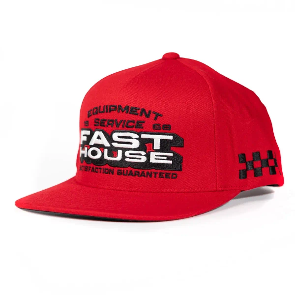 FASTHOUSE | Maintenance 110 Snapback Hat | Red