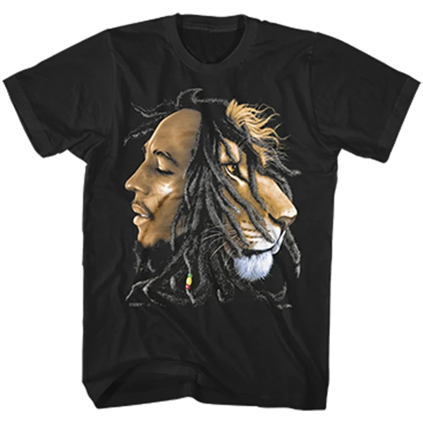 BOB MARLEY | Profile Lion S/S Tee | Black