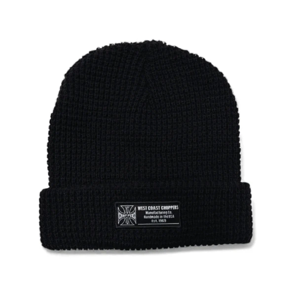 WEST COAST CHOPPERS | Waffle Cup Beanie | Black