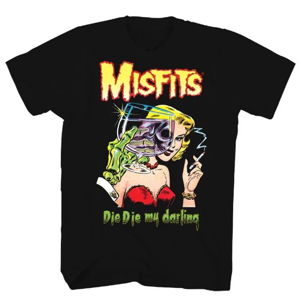 MISFITS | Die Die My Darling S/S Tee | Black