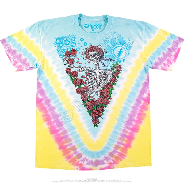 GRATEFUL DEAD | Rose Garden S/S Tie-Dye