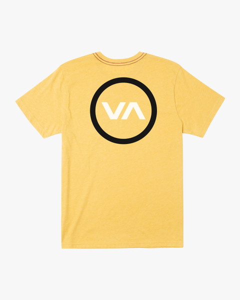 RVCA-VA MOD TEE-VINTAGE GOLD