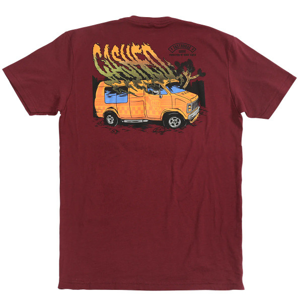 FASTHOUSE | Cashed S/S Tee | Maroon