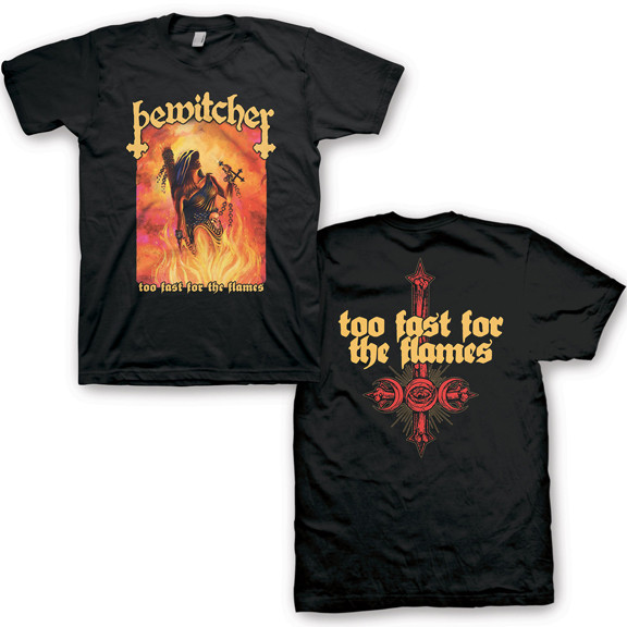 BEWITCHER | Flames Logo S/S Tee | Black
