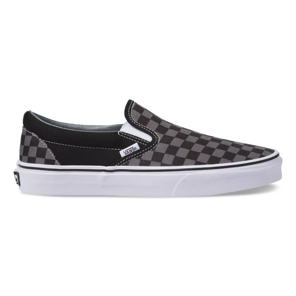 VANS | Classic Slip-On Checkerboard | Black/Pewter
