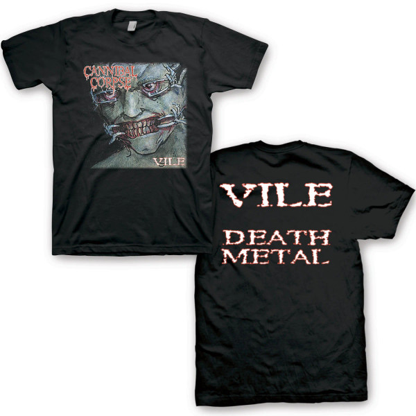 Cannibal Corpse | Vile Logo S/S | Black