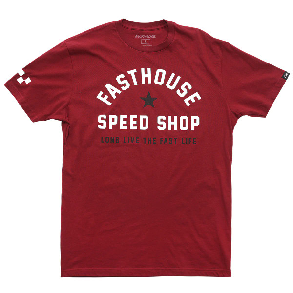 FASTHOUSE |  Fast Life S/S Tee | Cardinal