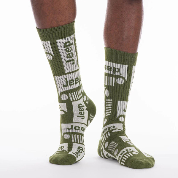 JEEP | Grille Green Sock