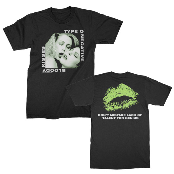 TYPE O NEGATIVE | Bloody Kisses Tee | Black
