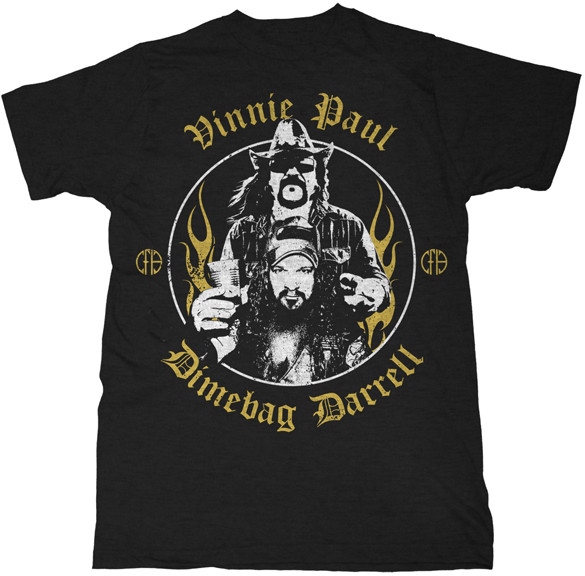 PANTERA | Vinnie Paul & Dimebag Darrell Tee | Black